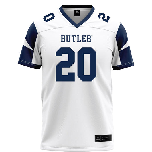 Butler - NCAA Football : Dylan Hawthorne - White Football Jersey-0