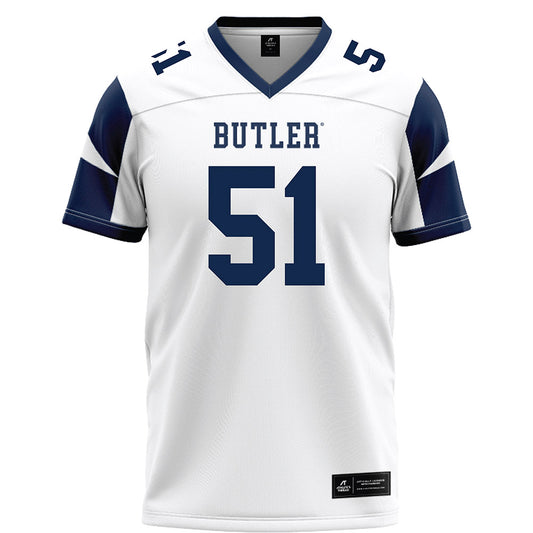 BU - NCAA Football : Jason Hicks - White Football Jersey