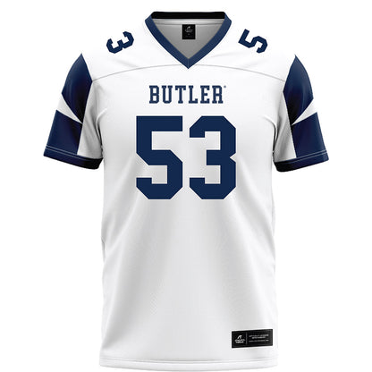 Butler - NCAA Football : Otto Weight - White Football Jersey