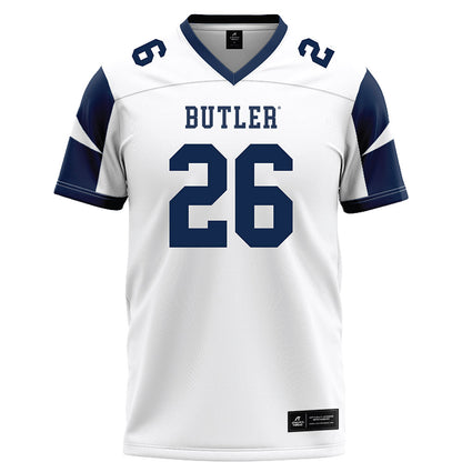Butler - NCAA Football : Keaton Jones - White Football Jersey-0
