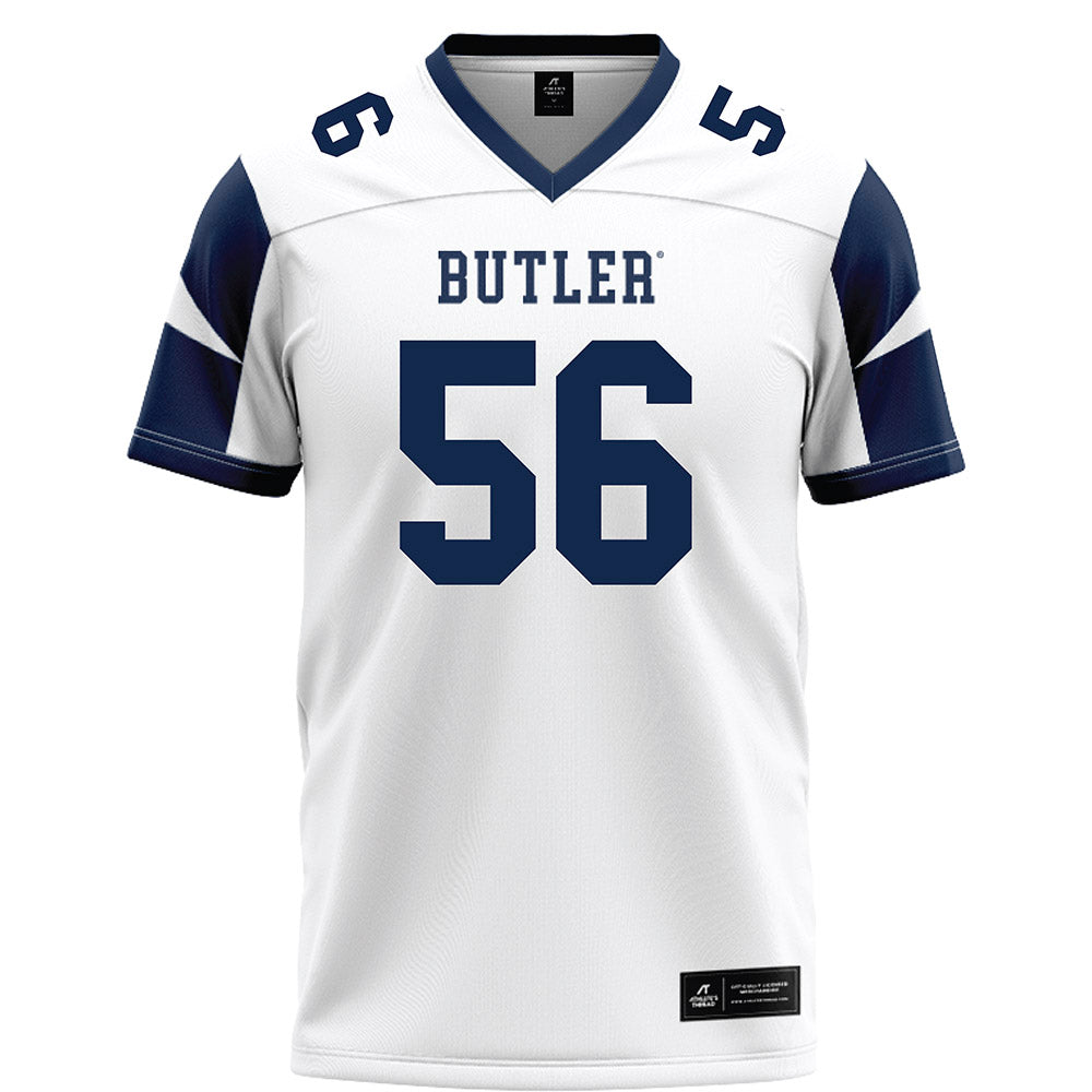 BU - NCAA Football : Blake Mazone - White Football Jersey-0