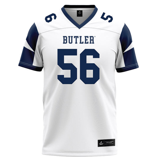BU - NCAA Football : Blake Mazone - White Football Jersey-0