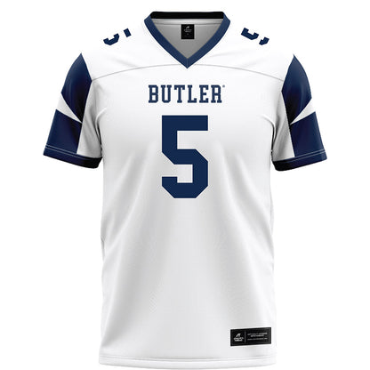 BU - NCAA Football : Nick Bafia - White Football Jersey