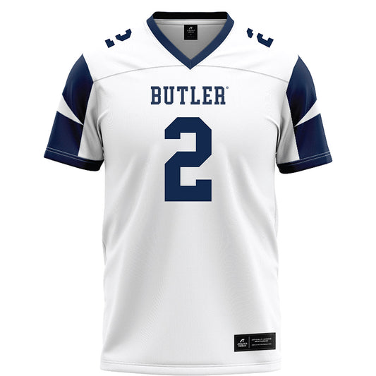 BU - NCAA Football : Mason Armstrong - White Football Jersey-0