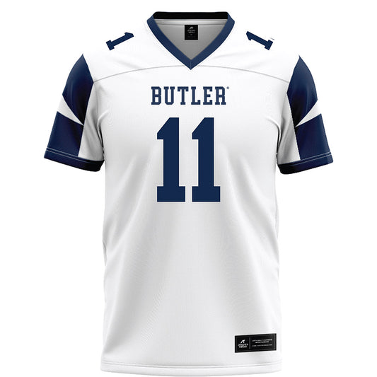 BU - NCAA Football : Steven Williams II - White Football Jersey