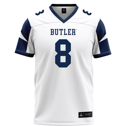BU - NCAA Football : Dev Holman - White Football Jersey