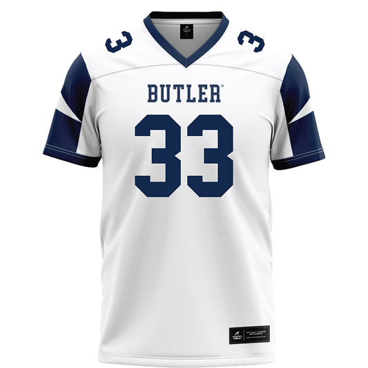 BU - NCAA Football : Trey Alsbrooks - White Football Jersey-0