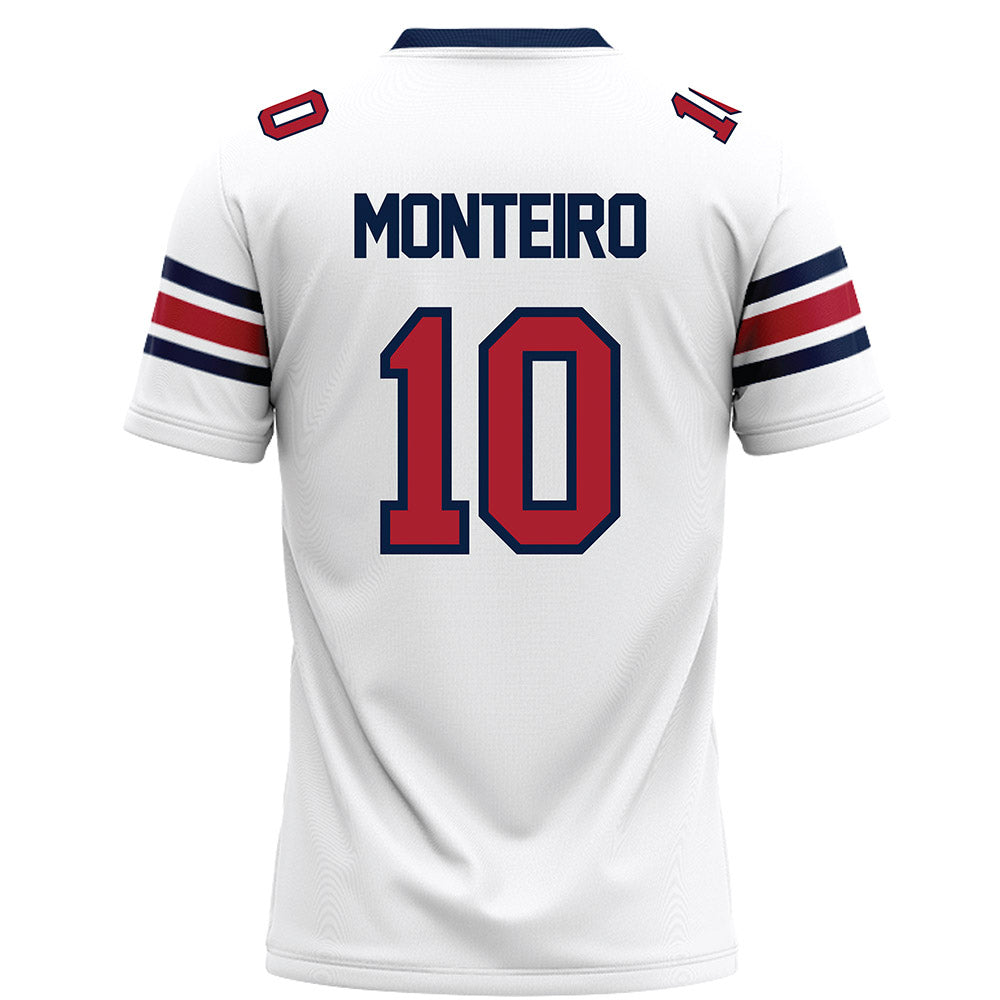 Liberty - NCAA Football : Jonathan Monteiro - White Football Jersey-1