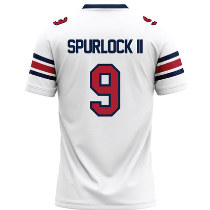 Liberty - NCAA Football : Deuce Spurlock II - White Premium Football Jersey-1