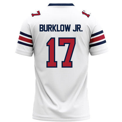 Liberty - NCAA Football : Bo Burklow Jr. - White Football Jersey-1