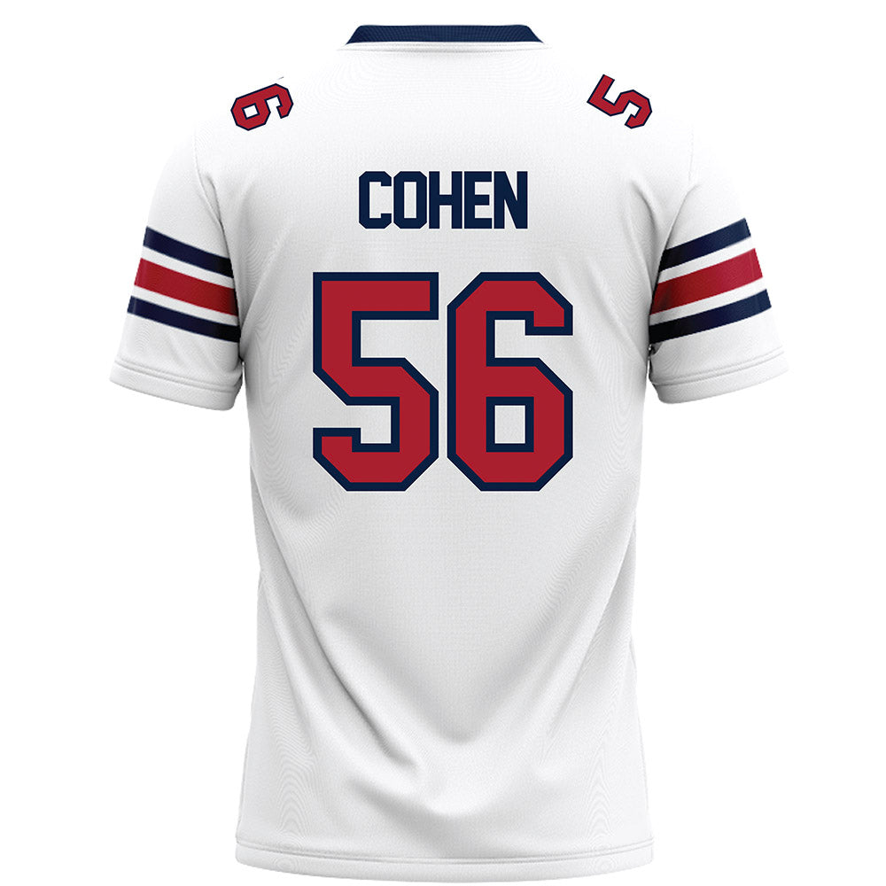 Liberty - NCAA Football : Samuel Cohen - White Football Jersey-1