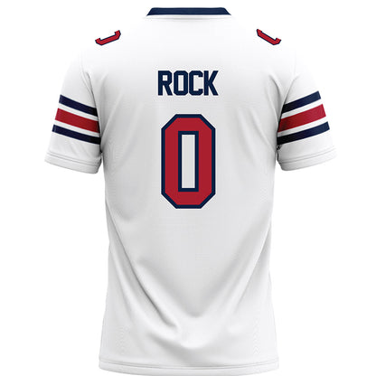 Liberty - NCAA Football : Jalon Rock - White Premium Football Jersey-1