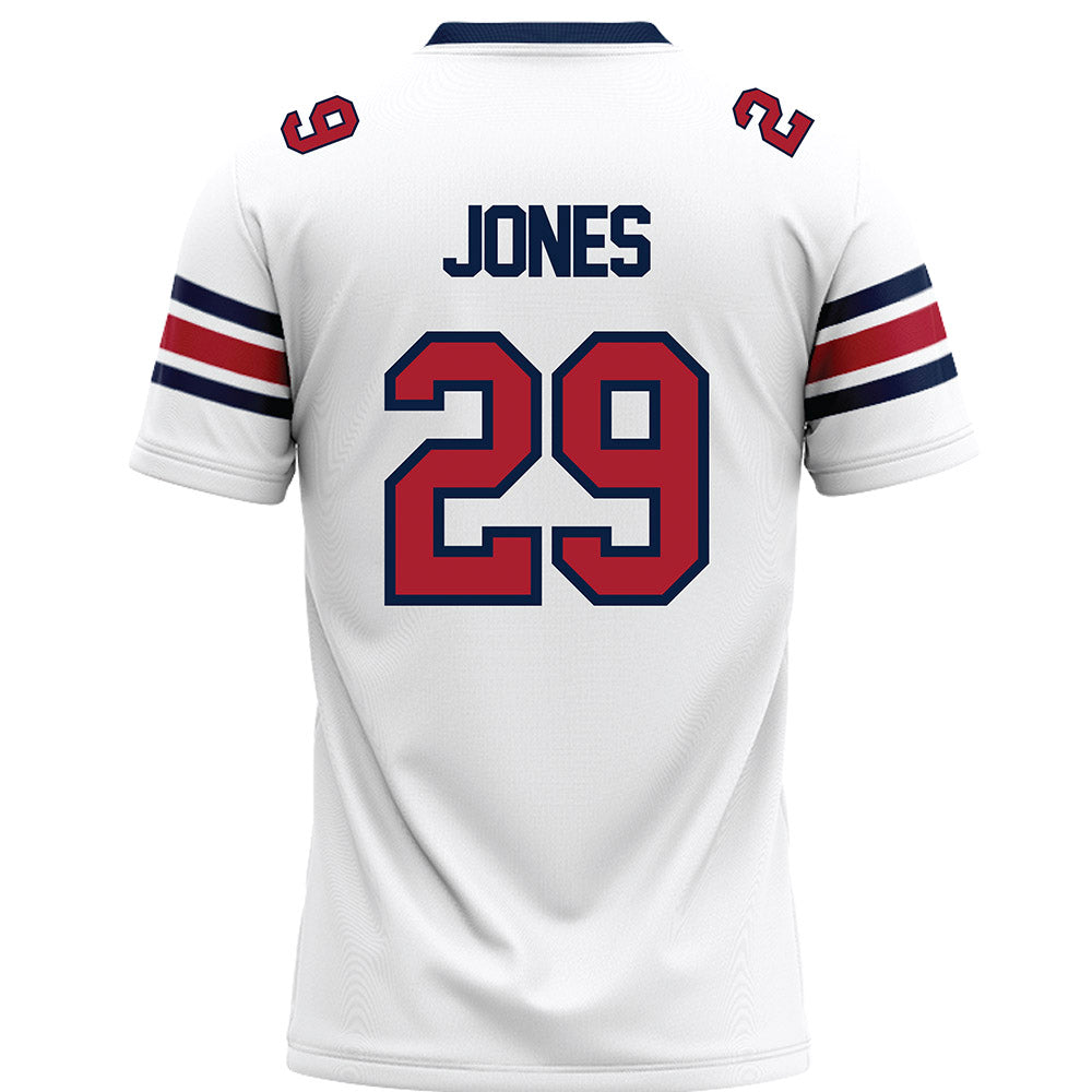 Liberty - NCAA Football : Akhori Jones - White Premium Football Jersey-1