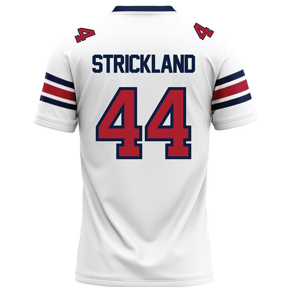 Liberty - NCAA Football : Joe Strickland - White Premium Football Jersey-1