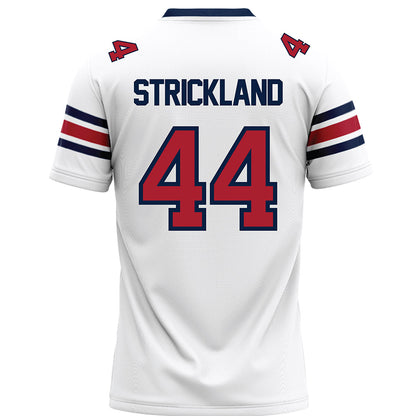 Liberty - NCAA Football : Joe Strickland - White Premium Football Jersey-1