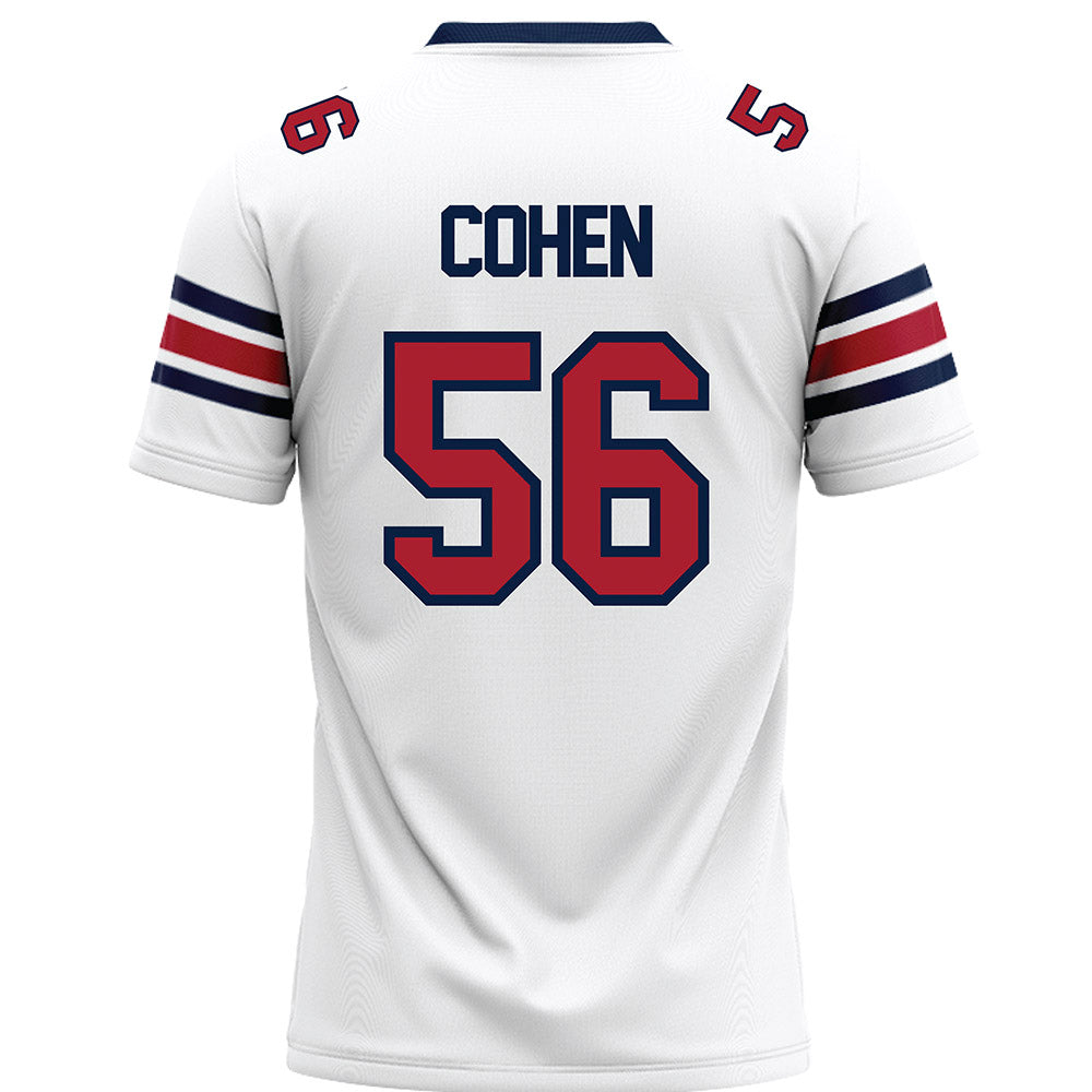 Liberty - NCAA Football : Samuel Cohen - White Premium Football Jersey-1