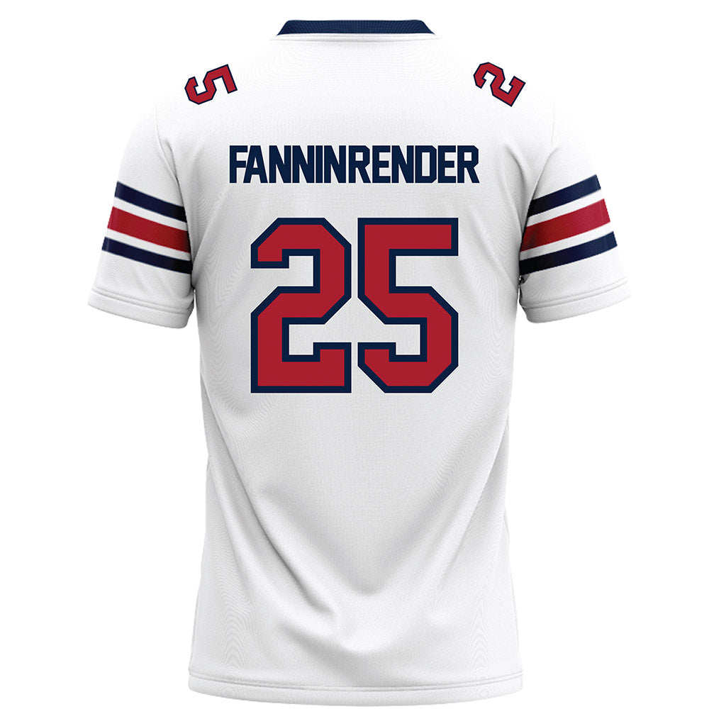 Liberty - NCAA Football : Malachi Fannin-Render - White Football Jersey-1