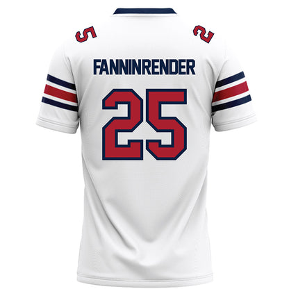 Liberty - NCAA Football : Malachi Fannin-Render - White Football Jersey-1