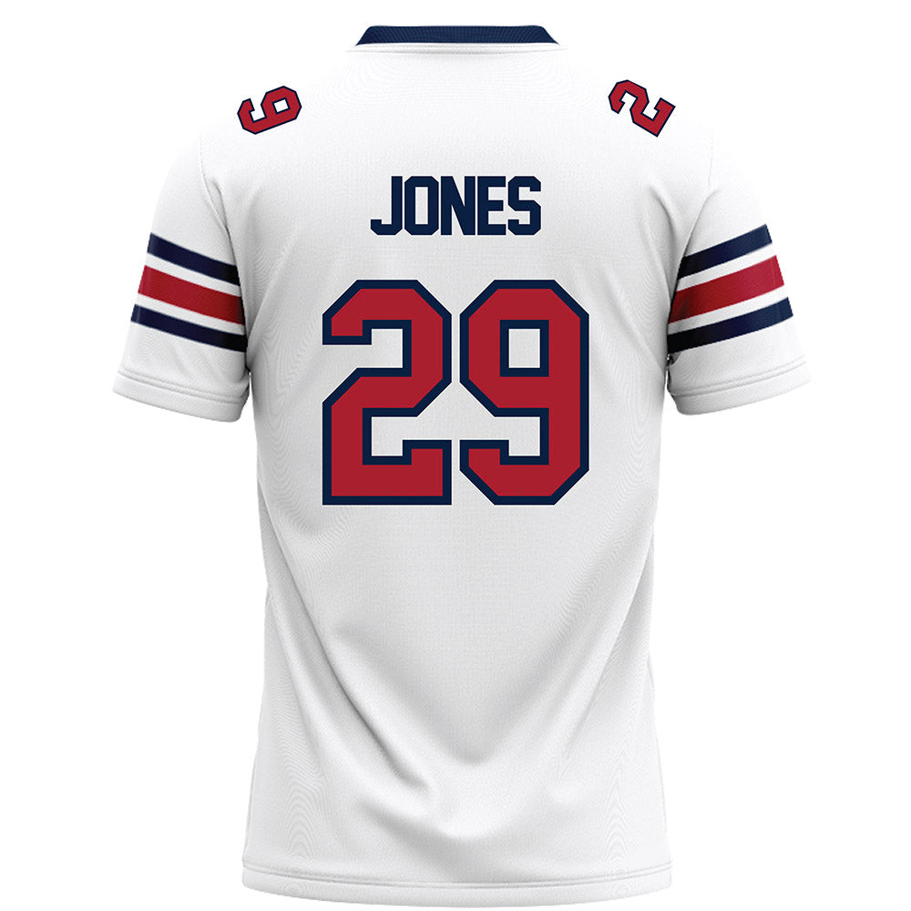 Liberty - NCAA Football : Akhori Jones - White Football Jersey-1