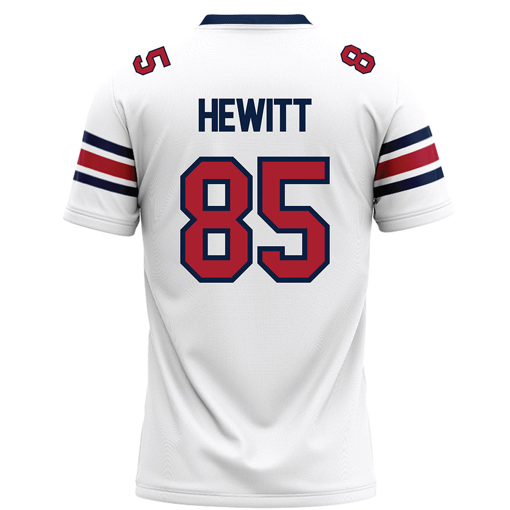 Liberty - NCAA Football : Connie Hewitt - White Football Jersey