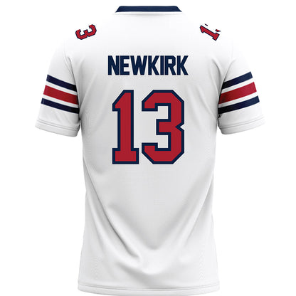 Liberty - NCAA Football : Nasir Newkirk - White Premium Football Jersey-1