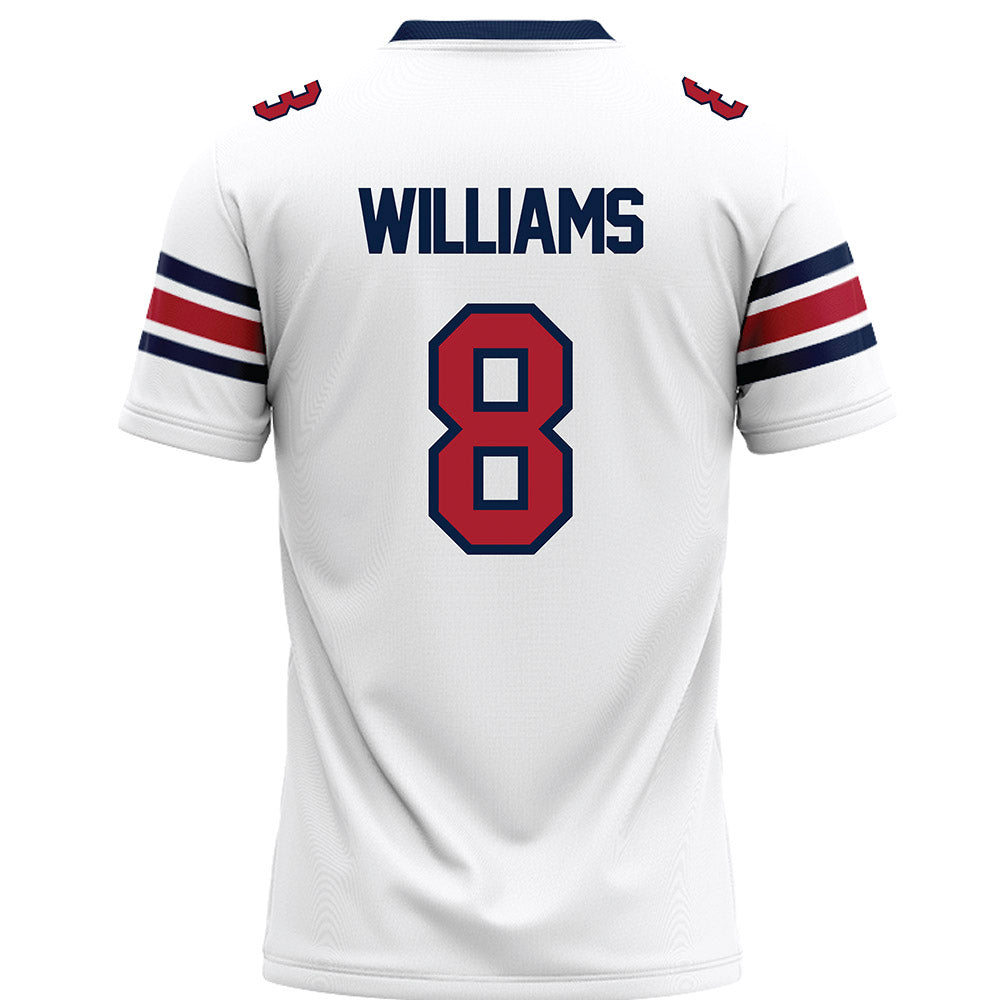Liberty - NCAA Football : Brenton Williams - White Premium Football Jersey-1