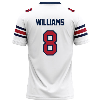 Liberty - NCAA Football : Brenton Williams - White Premium Football Jersey-1
