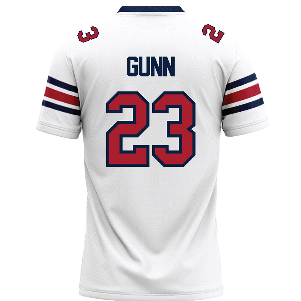 Liberty - NCAA Football : Myke Gunn - White Premium Football Jersey-1