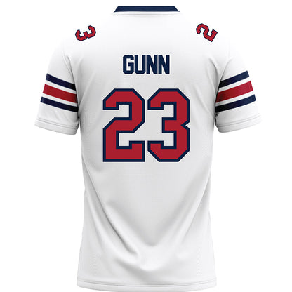 Liberty - NCAA Football : Myke Gunn - White Premium Football Jersey-1
