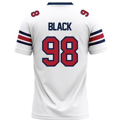 Liberty - NCAA Football : Tyler Black - White Premium Football Jersey-1