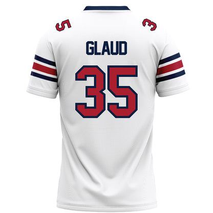 Liberty - NCAA Football : Dillano Glaud - White Football Jersey