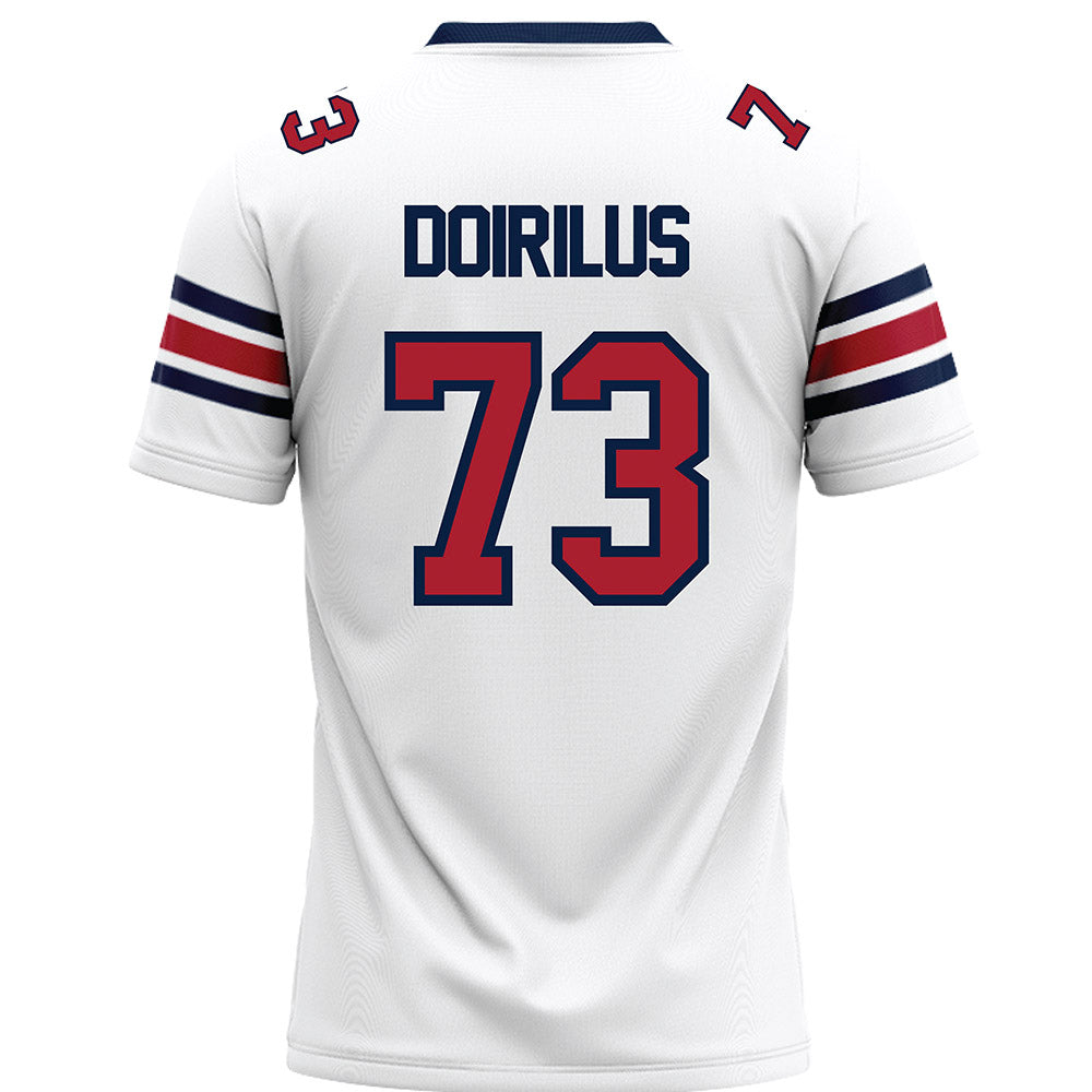 Liberty - NCAA Football : Curtis Doirilus - White Premium Football Jersey-1