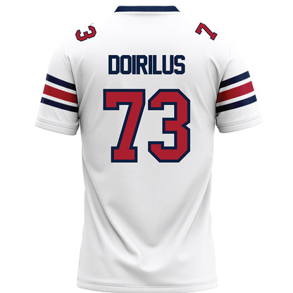 Liberty - NCAA Football : Curtis Doirilus - White Premium Football Jersey-1