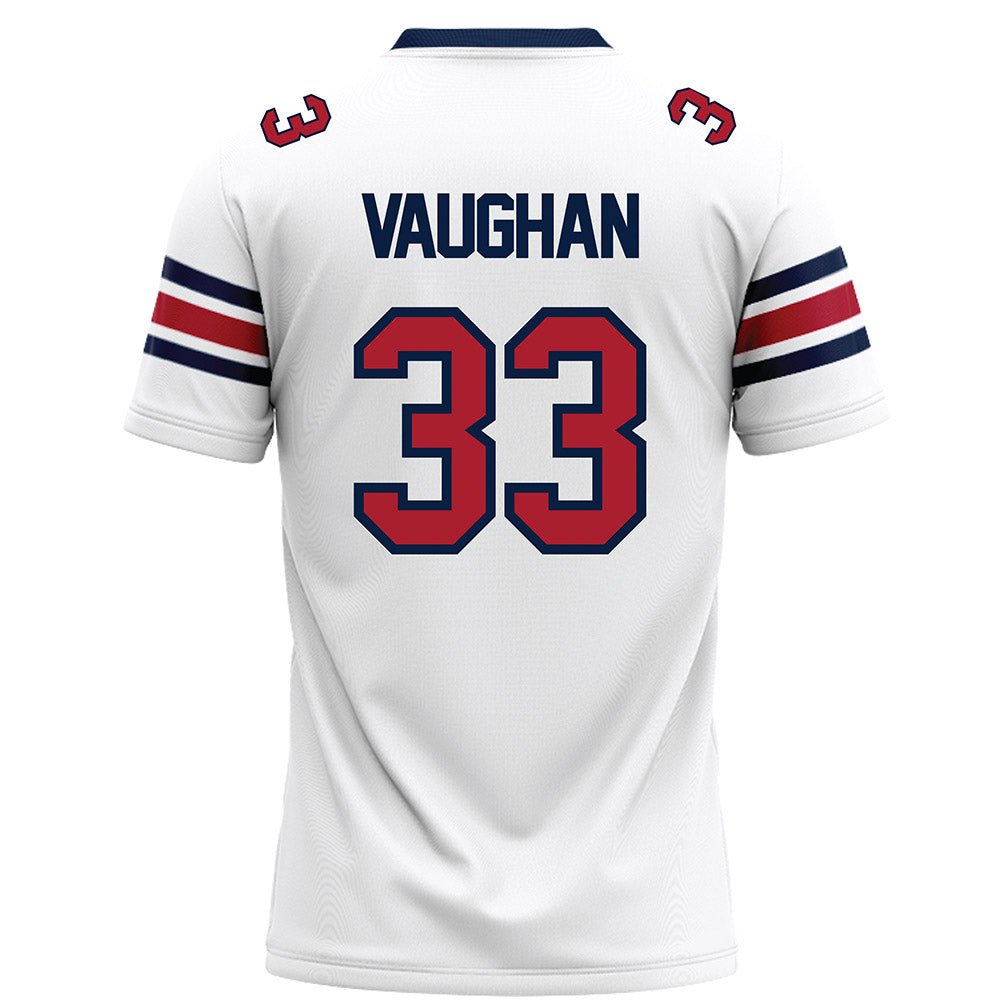 Liberty - NCAA Football : Aidan Vaughan - White Football Jersey
