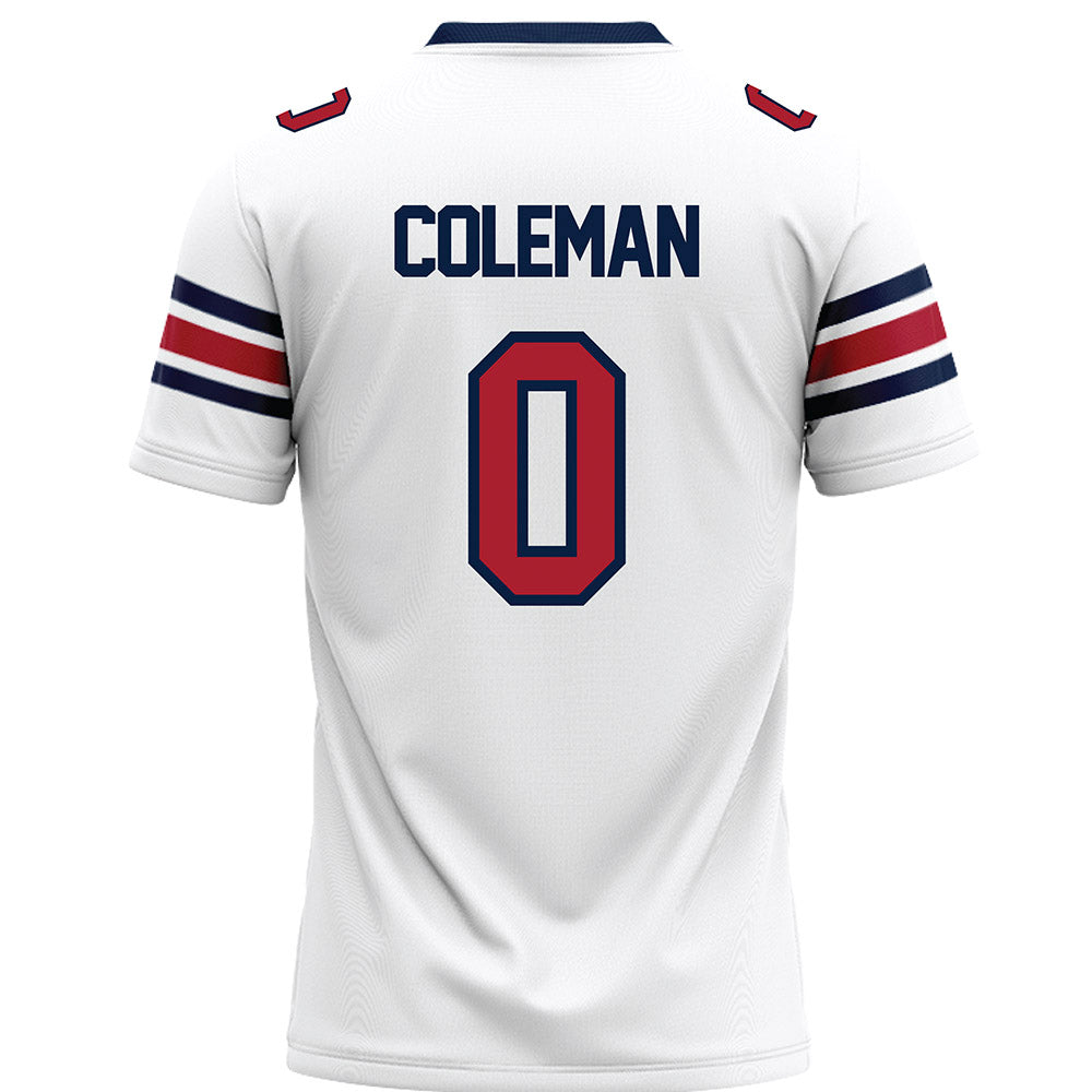 Liberty - NCAA Football : Jaylon Coleman - White Premium Football Jersey-1
