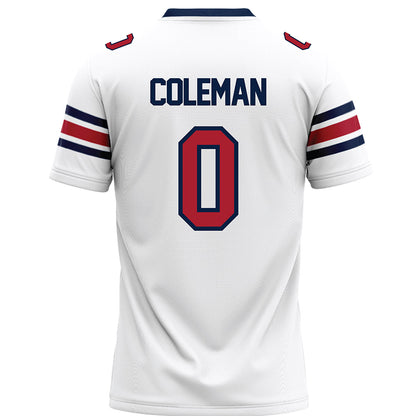 Liberty - NCAA Football : Jaylon Coleman - White Premium Football Jersey-1