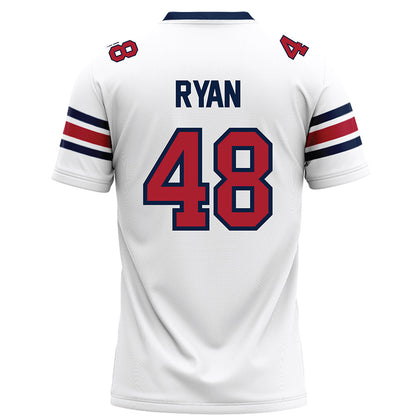 Liberty - NCAA Football : Caleb Ryan - White Football Jersey-1