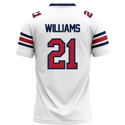 Liberty - NCAA Football : Caden Williams - White Football Jersey-1