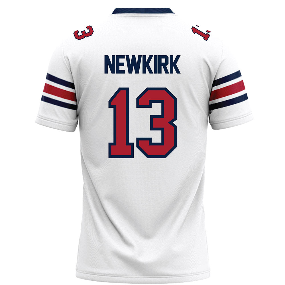 Liberty - NCAA Football : Nasir Newkirk - White Football Jersey-1
