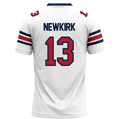 Liberty - NCAA Football : Nasir Newkirk - White Football Jersey-1