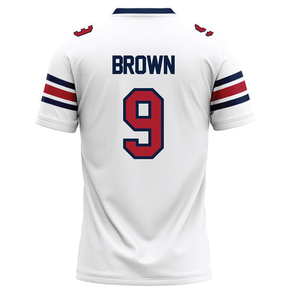 Liberty - NCAA Football : Jahmar Brown - White Football Jersey