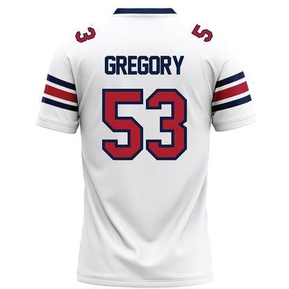 Liberty - NCAA Football : Kristyane Gregory - White Football Jersey