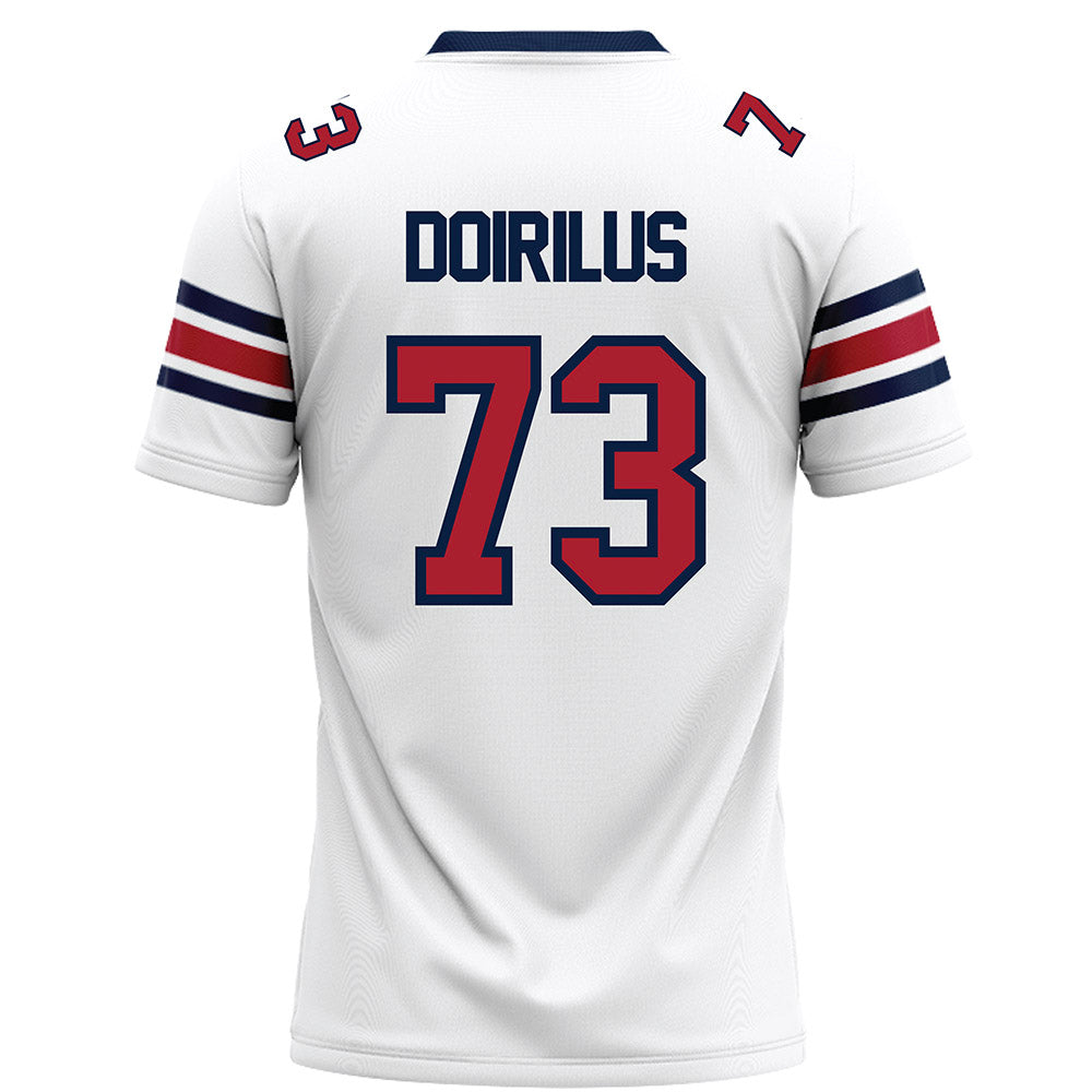 Liberty - NCAA Football : Curtis Doirilus - White Football Jersey-1
