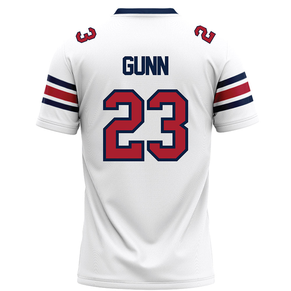 Liberty - NCAA Football : Myke Gunn - White Football Jersey-1