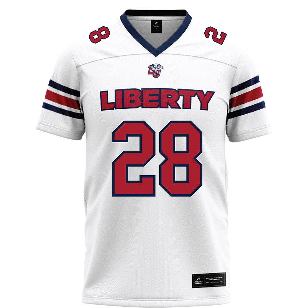 Liberty - NCAA Football : Colton McCoy - White Football Jersey-0