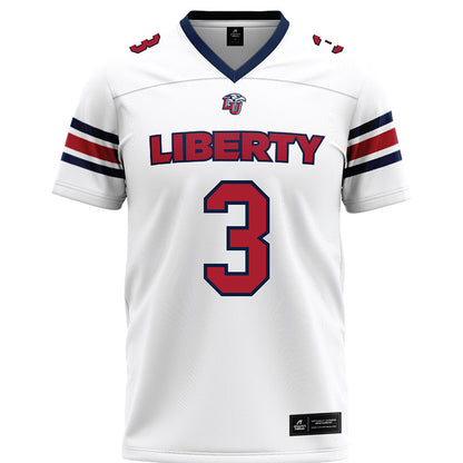 Liberty - NCAA Football : Jamari Person - White Premium Football Jersey-0