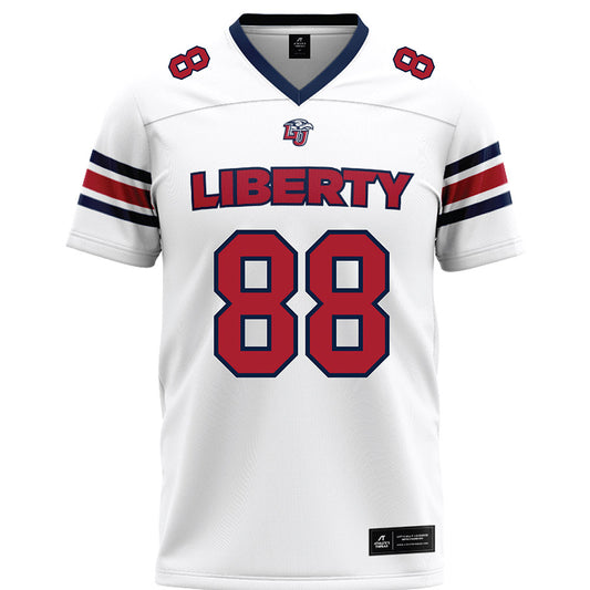 Liberty - NCAA Football : Kamron Cullins - White Premium Football Jersey-0