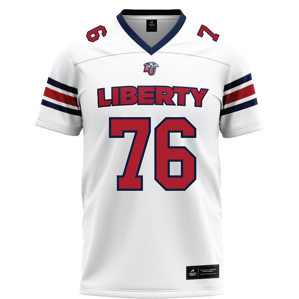 Liberty - NCAA Football : Gabriel Smith - White Football Jersey-0