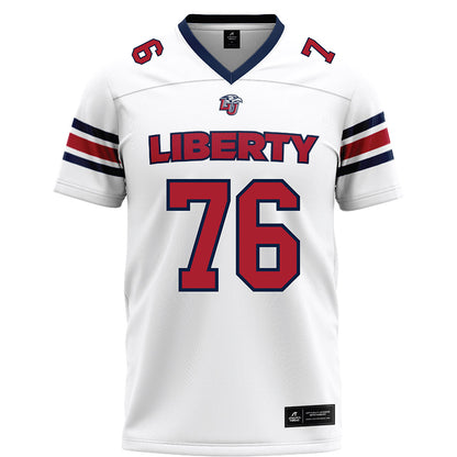 Liberty - NCAA Football : Gabriel Smith - White Football Jersey-0