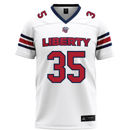 Liberty - NCAA Football : Dillano Glaud - White Football Jersey